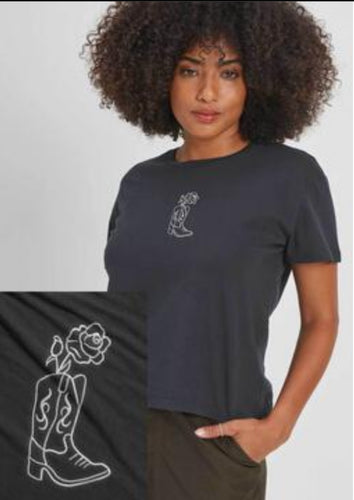 Boots & Rose Graphic Tee