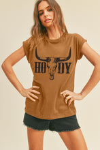 Load image into Gallery viewer, Howdy Cow Graphic Tee