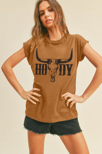 Howdy Cow Graphic Tee