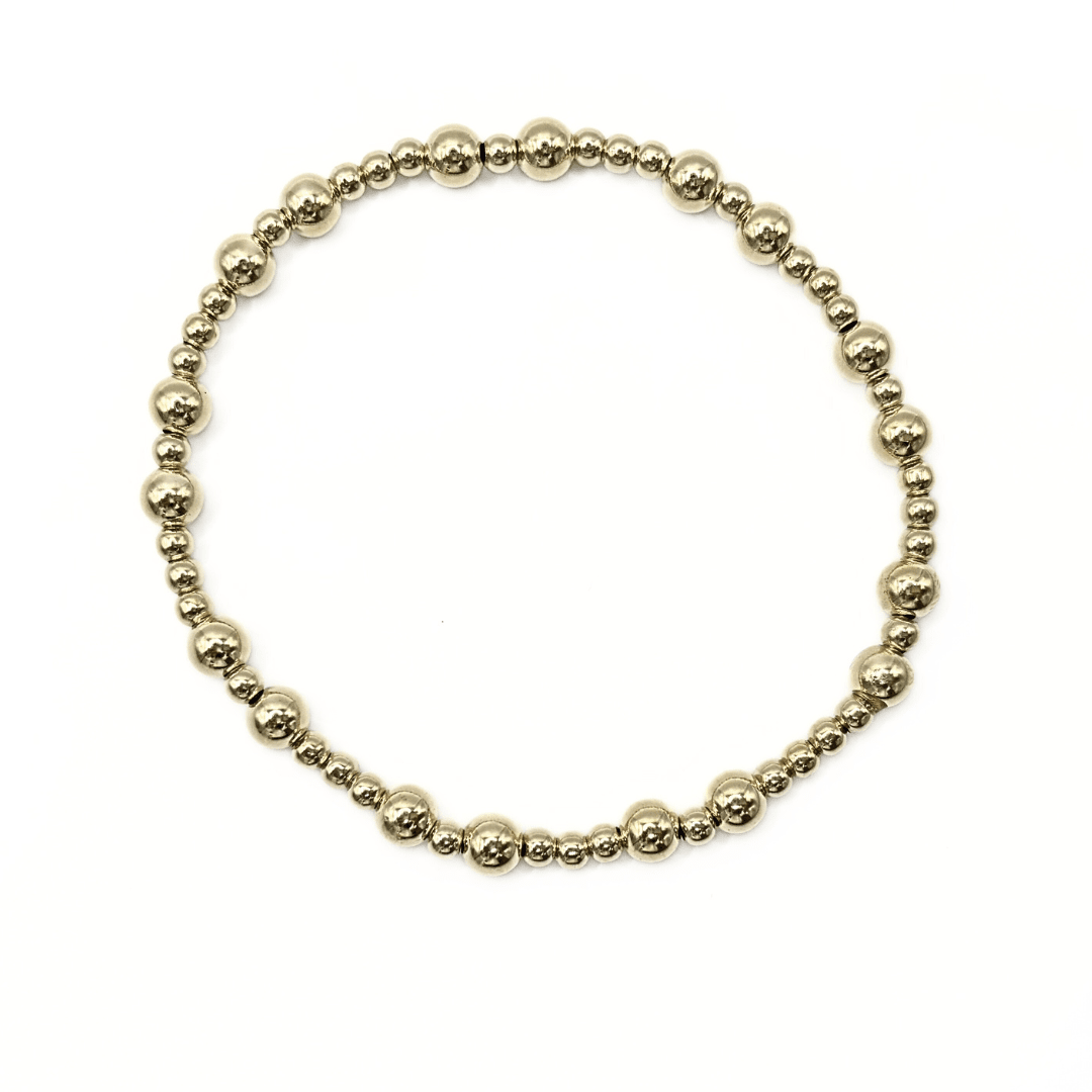 Erin Gray 3mm 14k Gold Charleston Bracelet