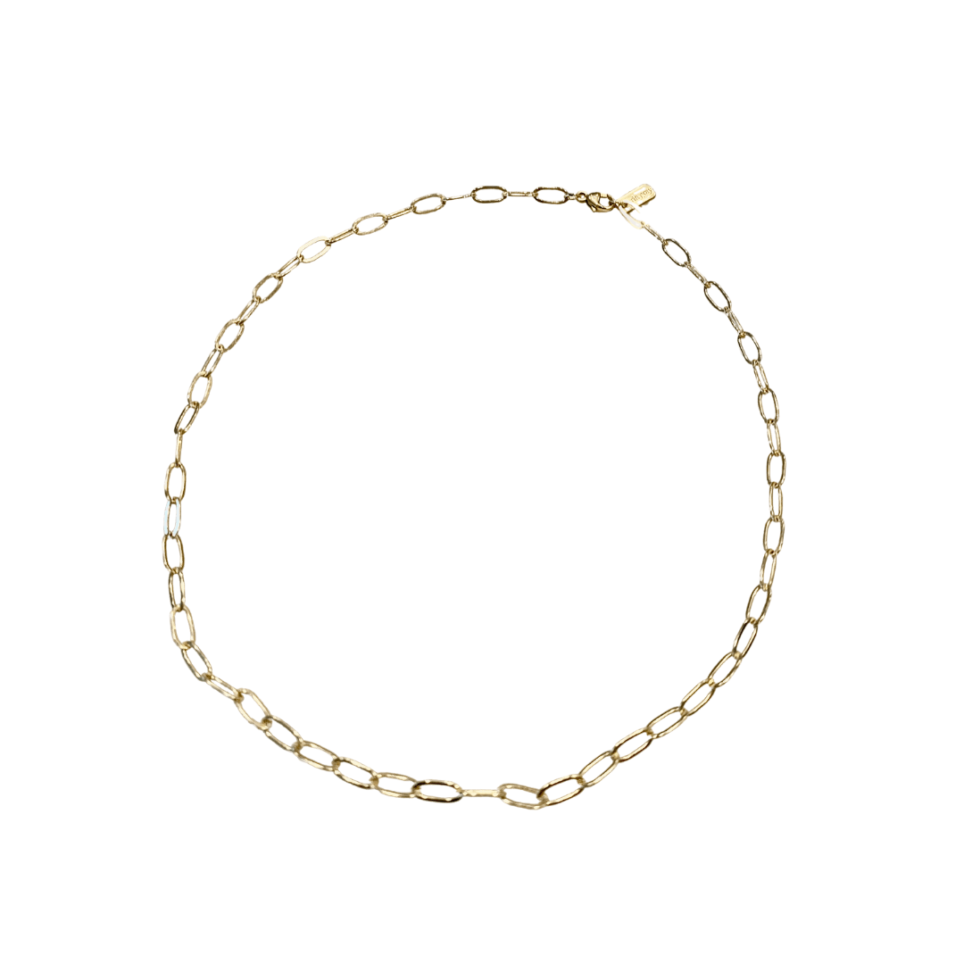 Erin Gray 14k Gold Filled Paperclip Necklace