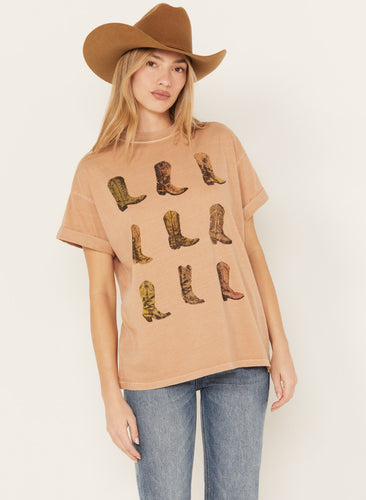 Cowboy Boots Graphic Tee