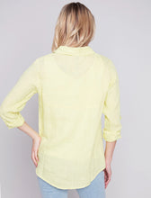 Load image into Gallery viewer, Charlie B Patch Pocket Linen Top