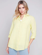 Load image into Gallery viewer, Charlie B Patch Pocket Linen Top