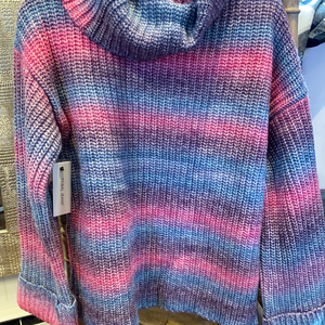 Tribal Marled Rainbow Sweater